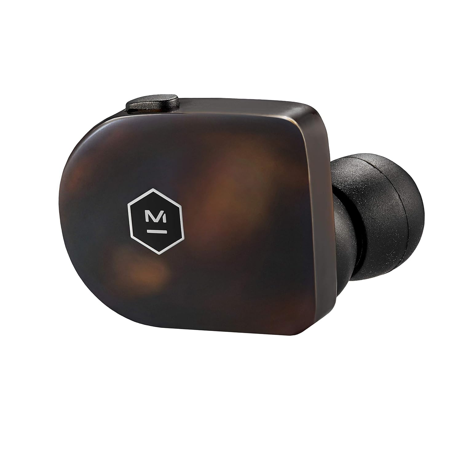 Master & Dynamic MW07 True Wireless Earphones with Best-in-Class Bluetooth 4.2 Connectivity and 10mm Beryllium Drivers for Unmatched Sound in a Wireless Earbud, Tortoiseshell