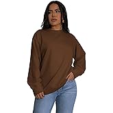 Mrskoala Womens Oversized Sweatshirts Pullover Fall Fleece Crewneck Tops