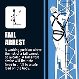 JSP SPARTAN Fall Arrest Kit Harness Lanyard Black Height Safety EN 361 EN 355 view 5
