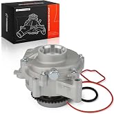A-Premium Engine Water Pump (4Cyl 2.0L 2.2L 2.4L) Compatible with GM Cars | for Chevy Equinox 10-17 &amp; GMC Terrain10-17 &amp; Pontiac G4, G5, G6 &amp; Buick Regal 11-17 &amp; Saab 9-3X, with Timing Chain Sprocket