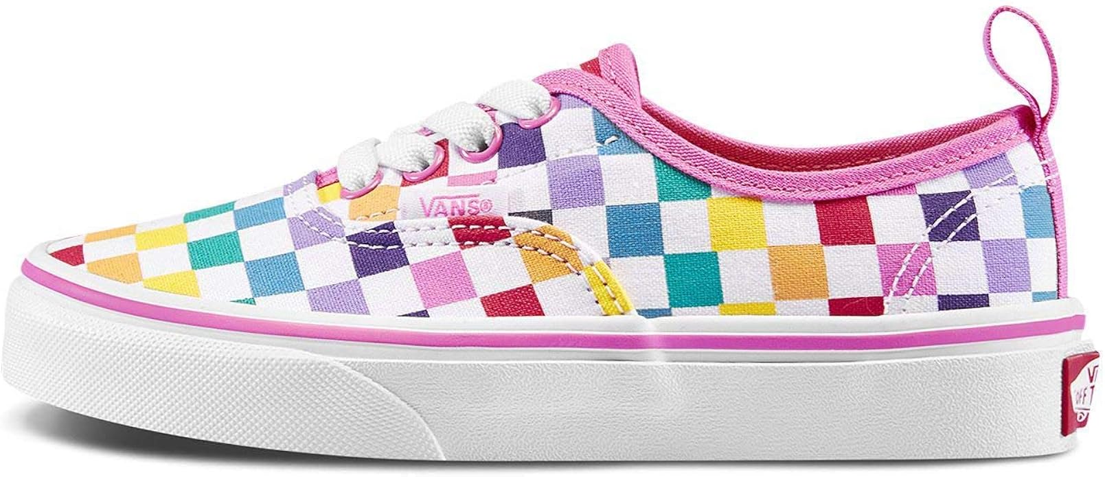 vans damier multicolore