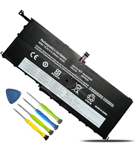 Amazon.com: Battery Replacement for LE ThinkPad X1 Tablet Gen 2 X1