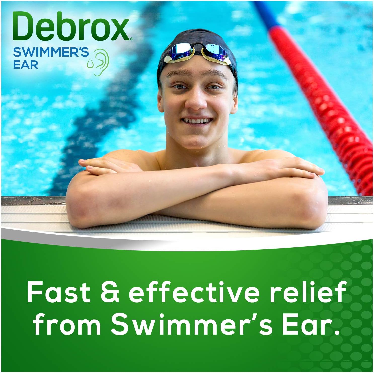 Debrox Swimmer’s Ear Drying Drops, 1 oz, Clears Water from Swimmer’s Ear: Health & Personal Care