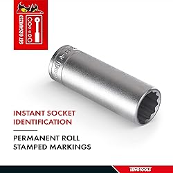 Teng Tools 32MM 1/2 Inch Drive 12 Point Metric Deep