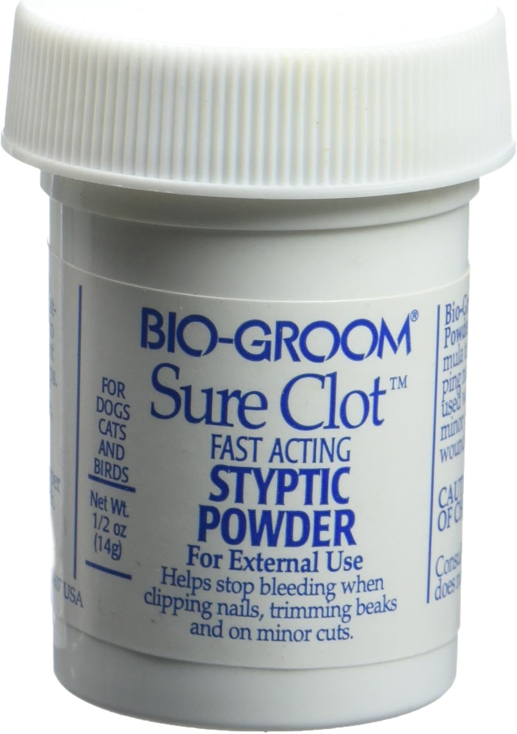 BioGroom DBB53005 Sure Clot Styptic Powder, 14 Grams Amazon.ca Pet