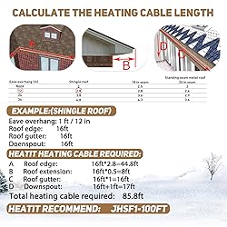 HEATIT JHSF1 Self Regulating Pre-Assembled Heating