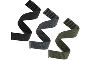 Olytop Fenix 6/Fenix 5/Instinct/EPIX Gen 2 Watch Bands, 22mm Hook & Loop Quick Dry Nylon Sport Wristband Replacement Strap for Garmin Fenix 7/6 Pro/Sapphire,Fenix 5 Plus Smartwatch