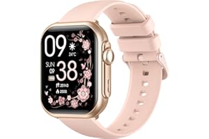 Banlvs Smart Watches for Men Women: Smart Watch with 1000mAh 100 Day Battery Life Bluetooth Call Heart Rate Blood Pressure SpO2 Sleep Monitor 120+ Sports 5ATM Pedometer for iPhone Android Phones