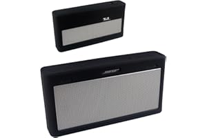 AZTOPA Case for Bose Soundlink III 3 Bluetooth Wireless Speaker - Silicone Protective Cover Sleeve Travel Carrying Case