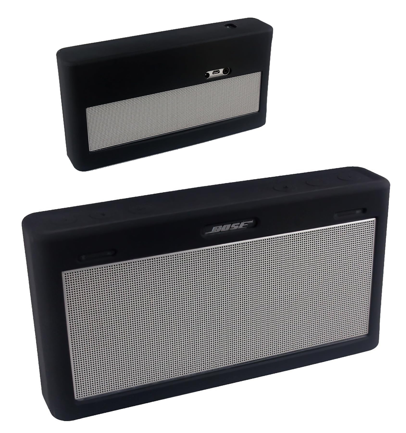 Photo 1 of AZTOPA Case for Bose Soundlink III 3 Bluetooth Wireless Speaker - Silicone Protective Cover Sleeve Travel Carrying Case