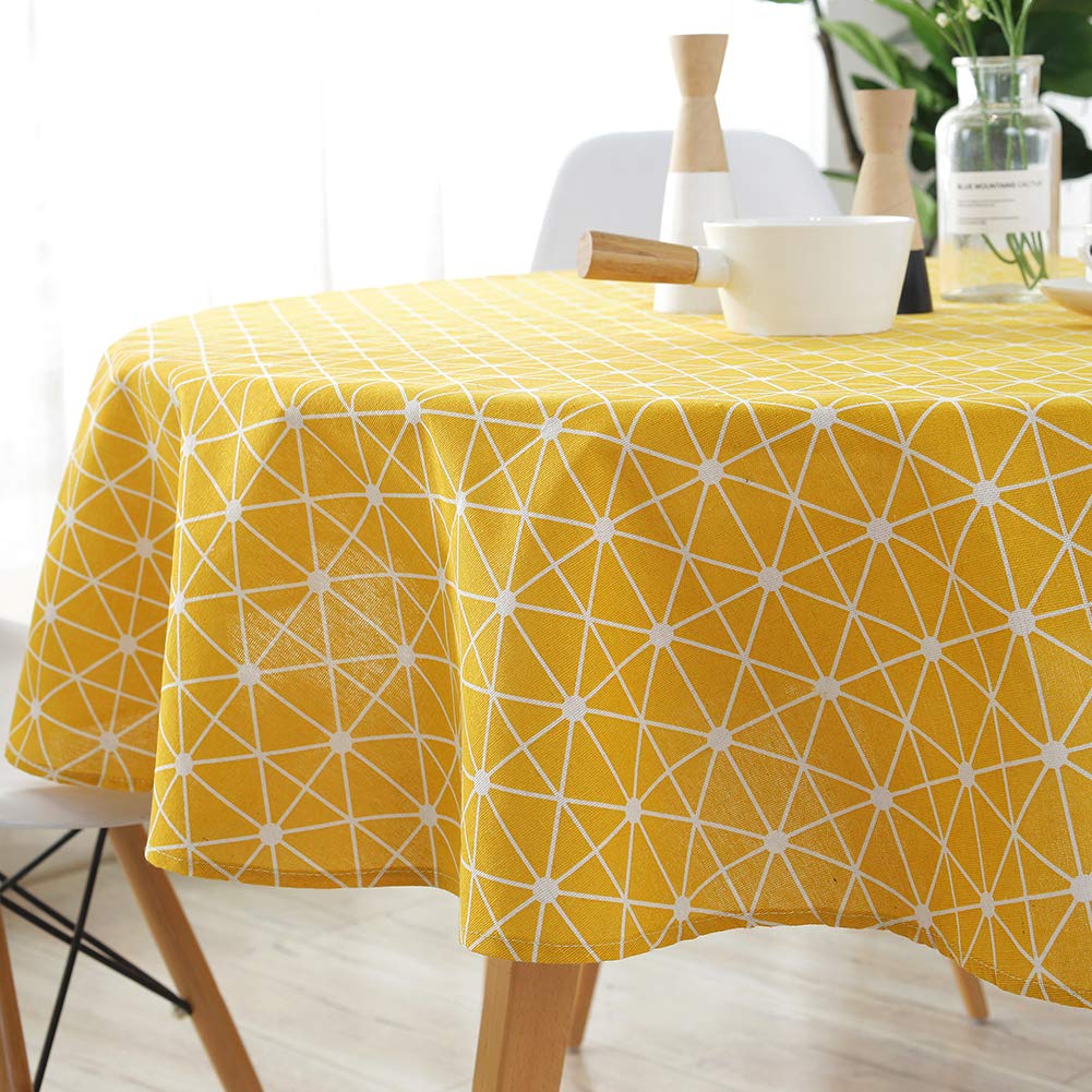 Best 48 inch table cloth round
