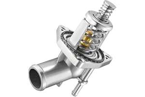 BDFHYK 902-2090 Upgrade Aluminium Coolant Thermostat Housing Assembly Compatible with Escalade ESV Silverado Suburban Tahoe Sierra Yukon 4.3L 5.3L 6.2L Replace 12674639 15-11125