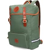 TOURBON Bicycle Saddlebags 2-in-1 Bike Panniers Converts to Backpack Bag | 15L Bicycle Rear Rack Seat Luggage Storage Trunk Bag for Road Mountain Cycling Traveling Commuting