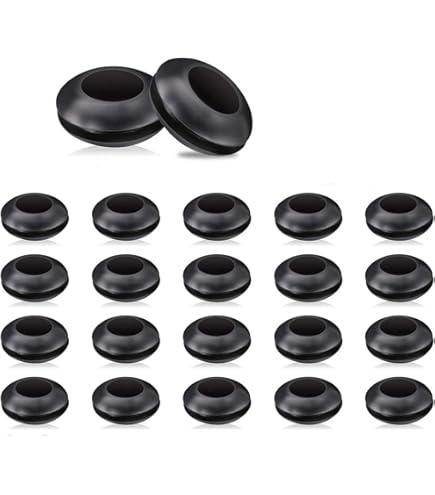10-Pack Rubber Grommets For Hydroponics - Water Seal For 1/2 SCH 40 PVC Pipe