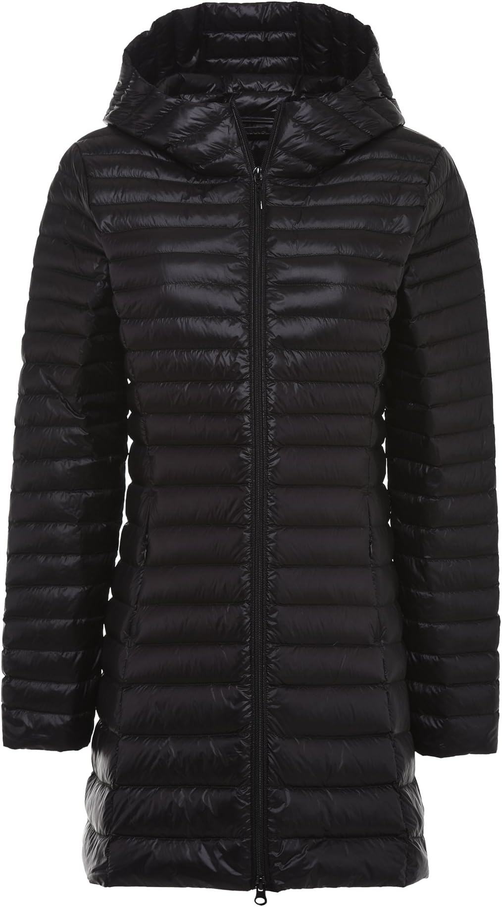 CHERRY CHICK Womens Light Weight Long Puffer Down Parka Jacket