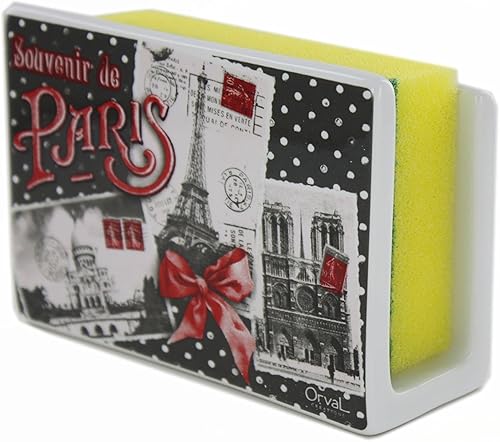 Ceramic Sponge Holder, French Vintage Design 