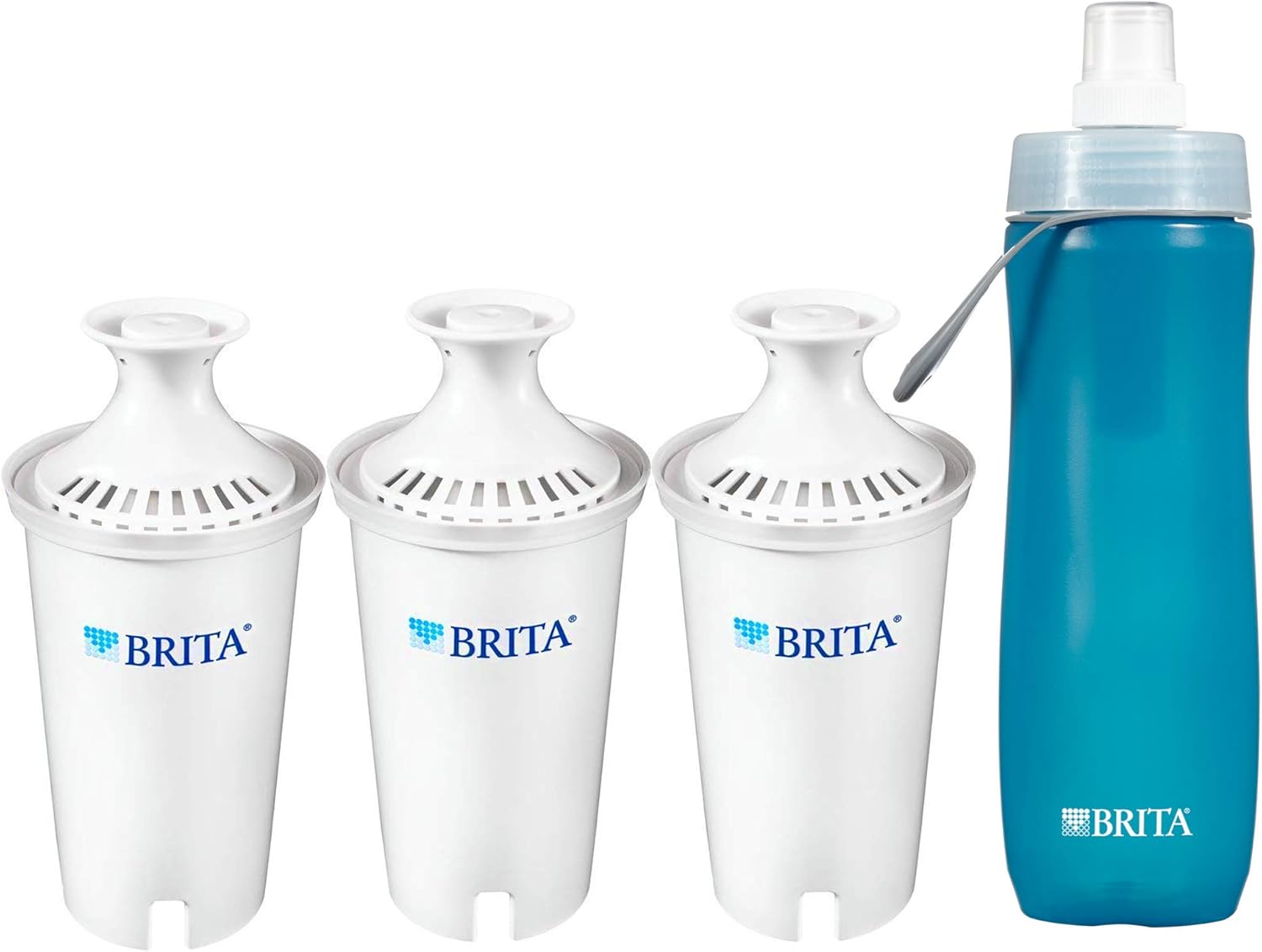 Brita Value Pack 3 Filters with 1 Sport Bottles 20 Fl.Oz Amazon.ca