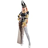 miccostumes Women's Cosplay Costume Bodysuit and Vest with Thigh Socks and Mask