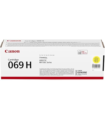 Amazon.com: Canon Toner Cartridge 069 H BK Black : Office Products