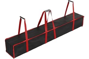 SEAVERRS Pop up tent replacement parts, large tent storage bag 52X11.5X1.5 inches, suitable for various party tents, tent poles, and terrace umbrellas, made of 800D Oxford cloth, waterproof and durable