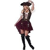 Sexy Swashbuckler Captain Costume X-Small Multi