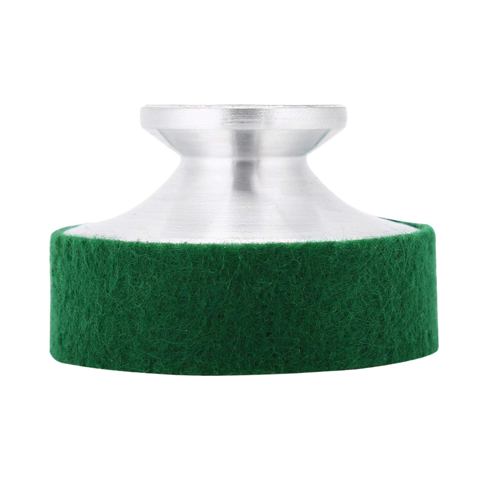 Weiyiroty Alloy Soprano Saxophone Damper, Green Saxophone Muffler, Noise Reducing Saxophone Instrument Saxophone Accessories Saxophone
