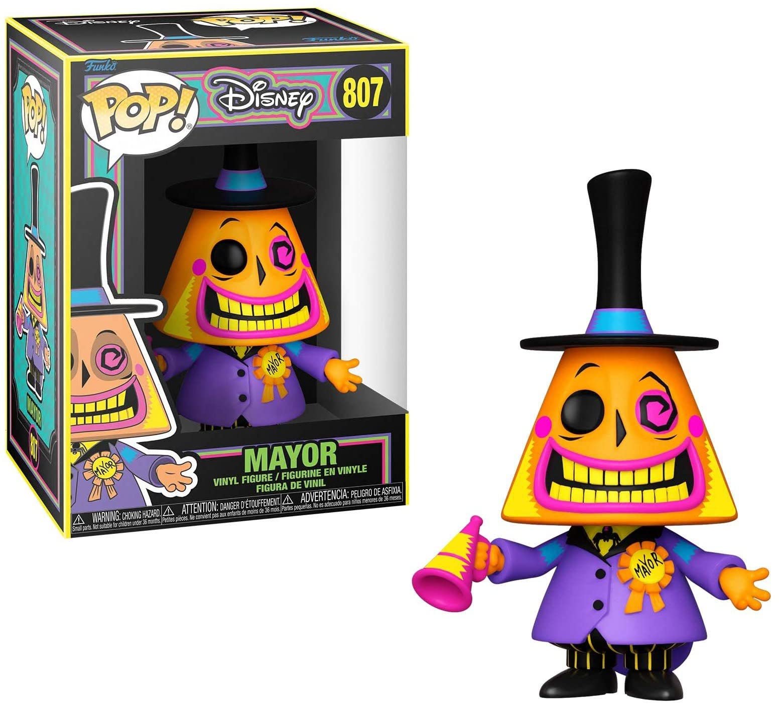 Pop Vinyl - Disney - Mayor (Blacklight) 807