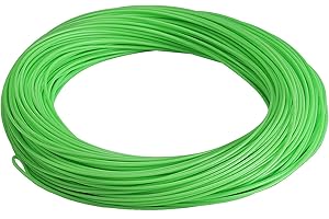 SF Fly Fishing Line Weight Forward Floating Fly Line for Fly Fishing 3wt 4wt 5wt 6wt 7wt 8wt 100FT Double Welded Loops