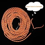 Vivifying Long Dog Lead 10M Reflective Floating with Soft Handle Orange view 6