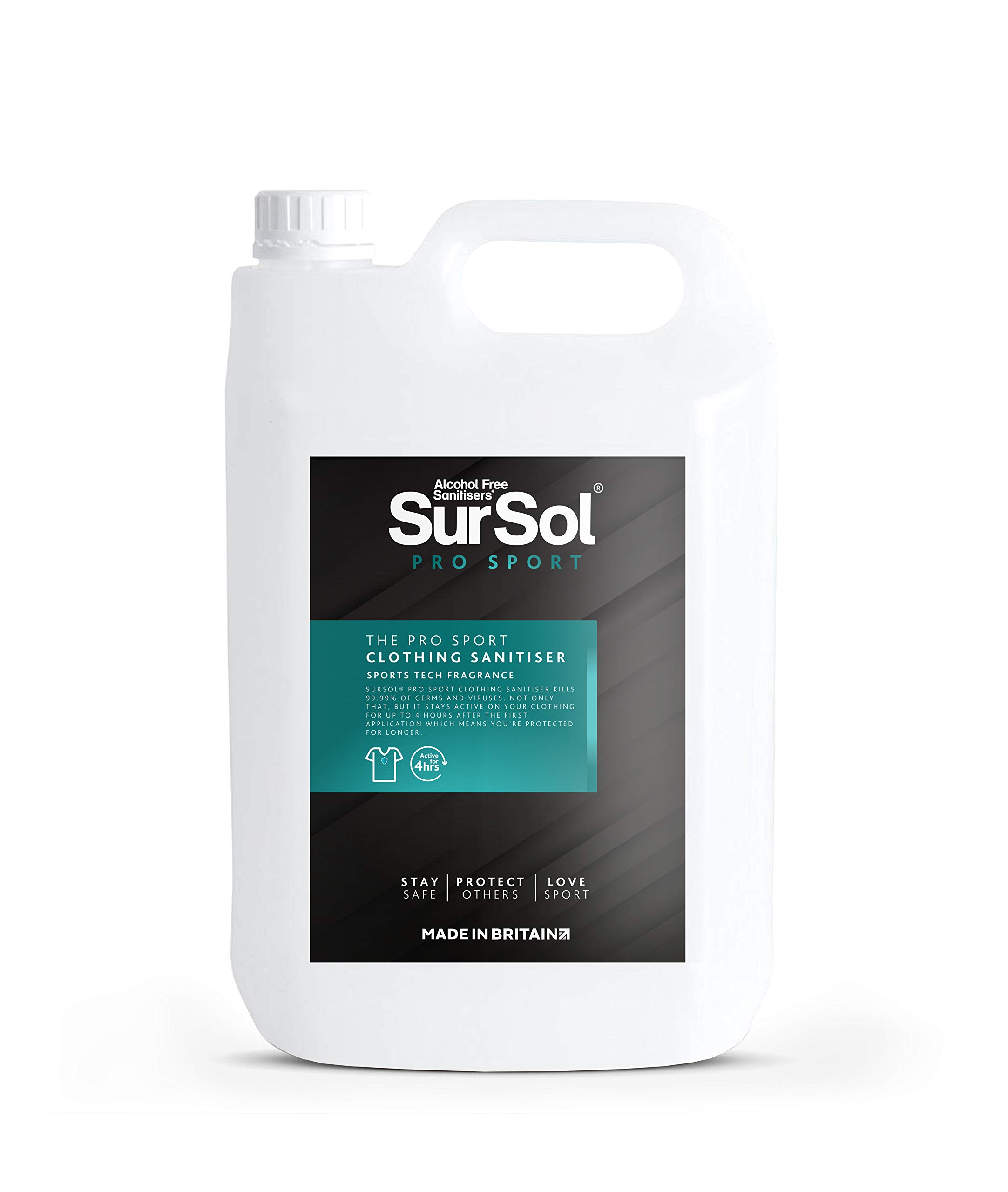 SurSol Pro Sport Clothing Sanitiser - 5 litre