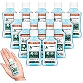 Mini Mouthwash Travel Size Bulk Pack of 25,Portable Mint Mini Mouthwash Bulk 35ml/1.2 Fl Oz Individual Small Mouth Wash for Travel,Hotel,Office,Toiletry Kits
