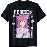 Femboy Anime Cute Little Femboy T-Shirt Small