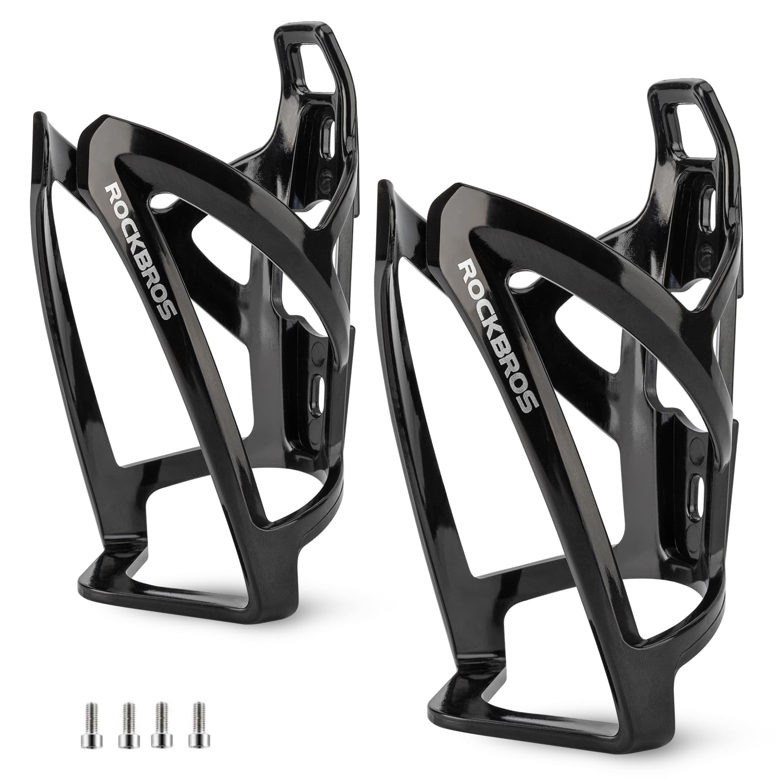 ROCKBROS Bottle Cage Bicycle Cup Holder 35g Lightweight Drinking Bottle Cage for MTB Road Bike Bicycle 5 Colors(2 pcs included)