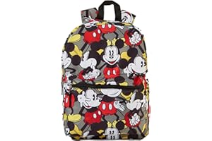 RALME Disney Mickey Mouse Backpack for Kids or Adults, 16 inch