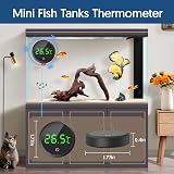 QZQ Digital Wireless Aquarium Thermometer LED Display 0–60°C ±1°C view 6
