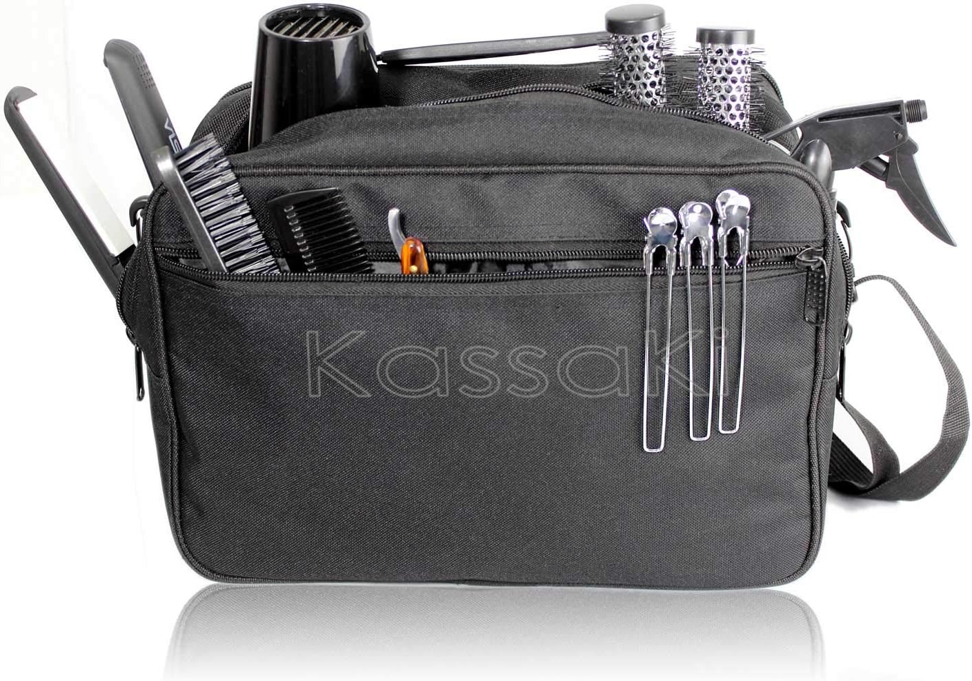 Kassaki Pro Hairdressing Tool Carry Hair Equipment Salon Storage Travel Bag Case - Image 5