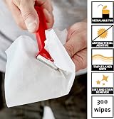 Everbuild Giant Wonder Wipes 5 x 300 Tub Multi-Purpose Hand Wipes view 2