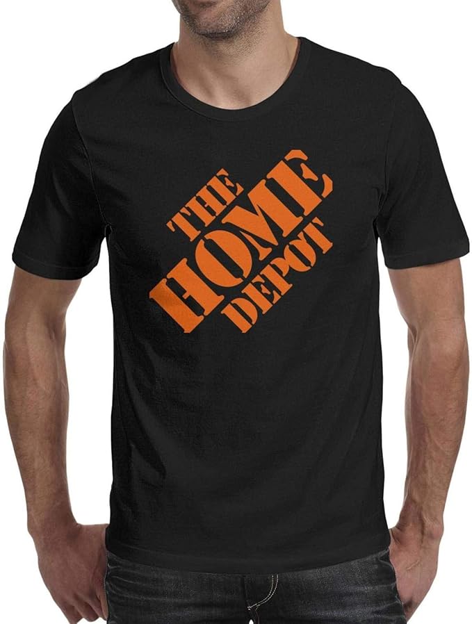 GEIODL Short Sleeve Cool TheHomeDepotOrangeLogoSymbol Tee T Shirt