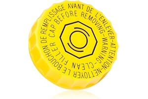 HABNVUON Brake Fluid Cap, Reservoir Cap, Master Cylinder Filler Caps Replace OEM #4683656AB 5014518AA, Car Accessories Brake Master Cylinder Covers Compatible with Dodge Jeep Chrysler Ram Dakota