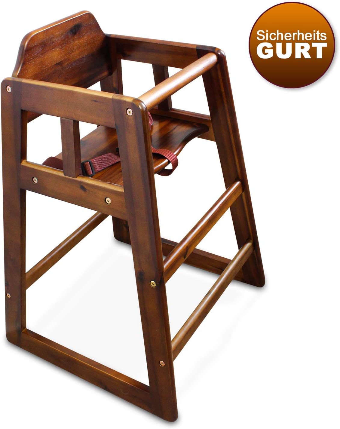 winco wooden high chair