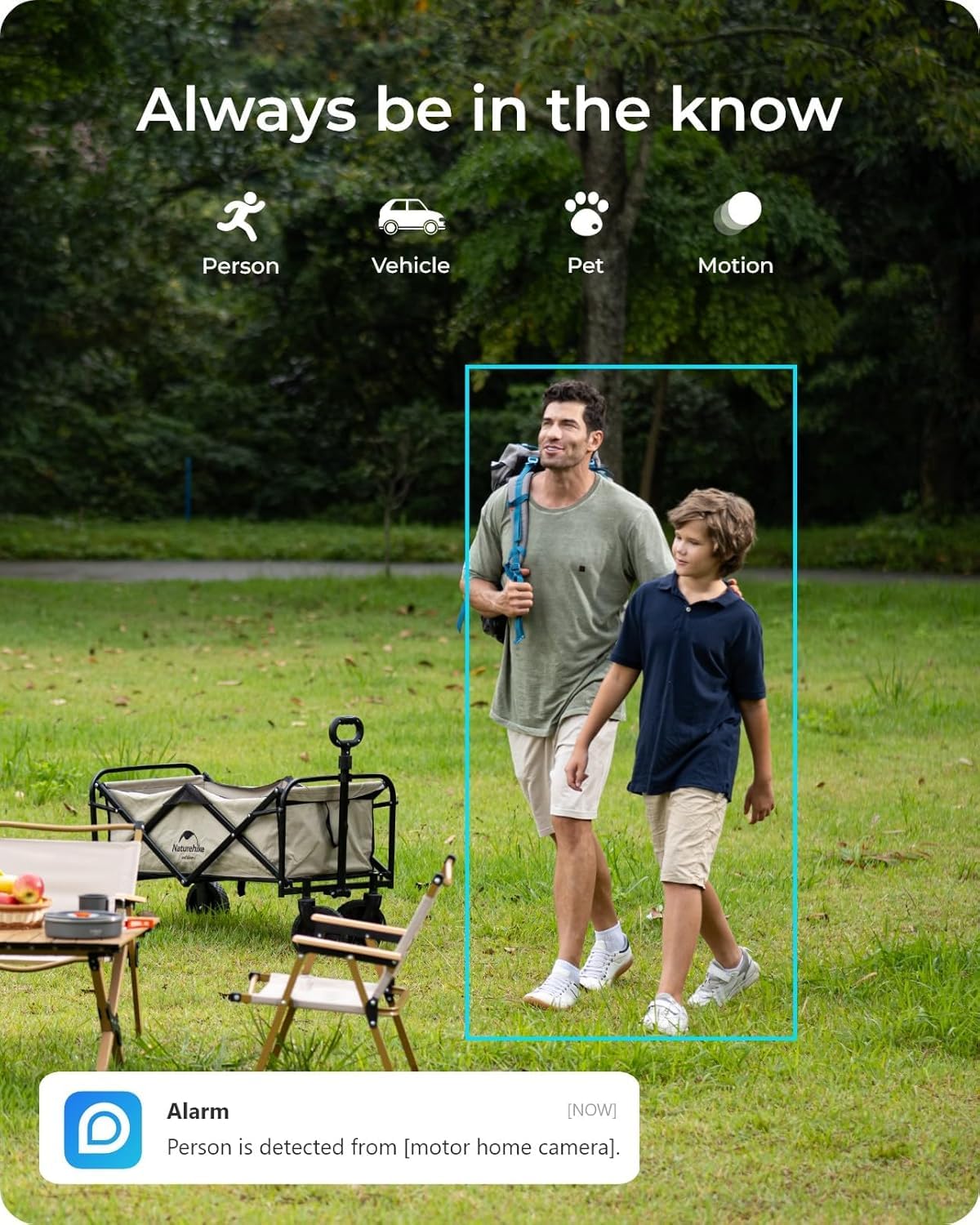REOLINK 5MP 4G LTE Cellular Security Camera Outdoor, 360° Pan-Tilt, Sim+32GB SD Card Included, Wireless Solar Powered, Color Night Vision, Smart AI Detection, Go PT Plus+Solar Panel, Updated Version