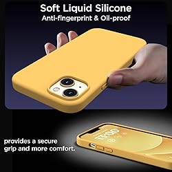 COFFKER for iPhone 13 Phone Case with [2X Screen