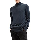 AllSaints Men's Kilburn Zip Funnel Neck Sweater