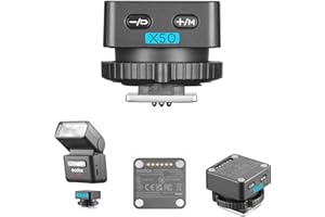 Godox X5O X5 O TTL Wireless Hot Shoe Trigger for Olympus Panasonic Cameras, for Godox iT32 Mini TTL Flash, 2.4G TTL/HSS Remot