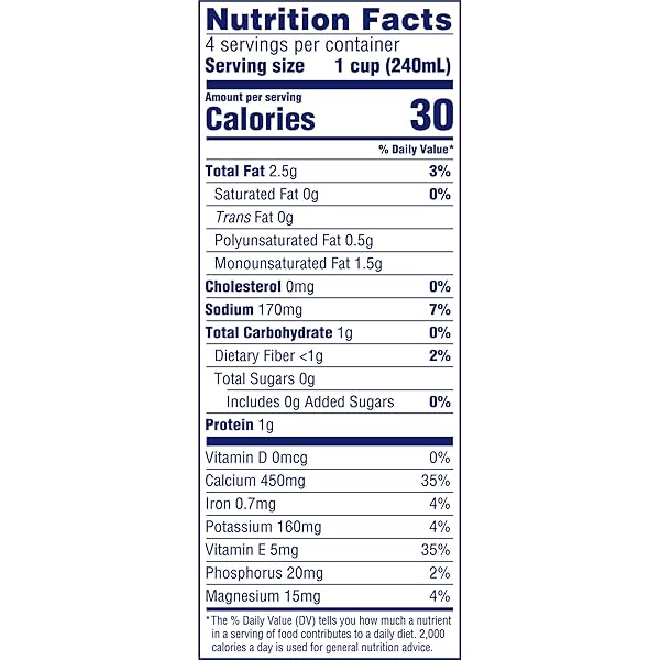 ALMOND BREEZE DAIRY FREE ALMONDMILK, UNSWEETENED ORIGINAL, 32 FL OZ