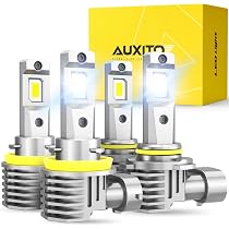 H11 H9 H8 LED Headlight Kit High Low Beam Bulb
