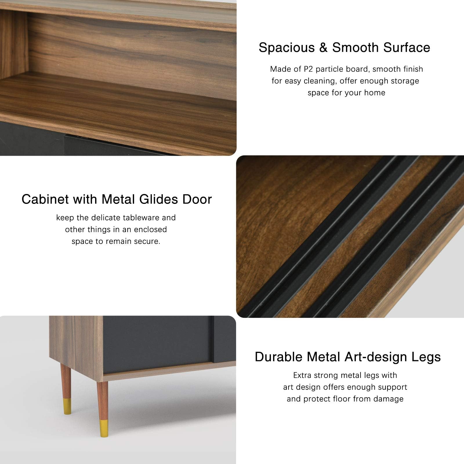 Mecor Shoe Rack Storage 2Door Shoebox Container Organizer