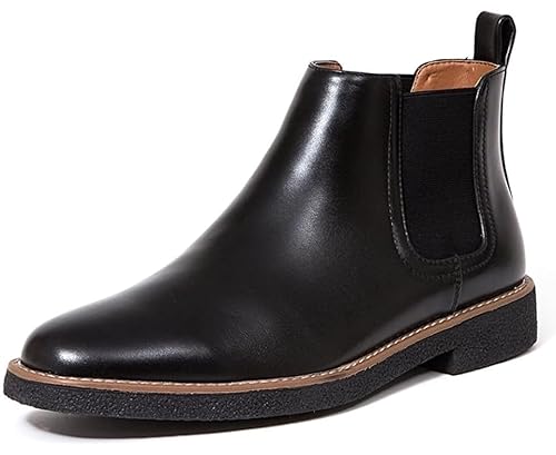 Deer Stags Men's Rockland Dress Comfort Chelsea Boot / Black/ 9 / Wide