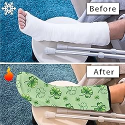 LedBack St Patricks Day Cast Covers for Leg Cast