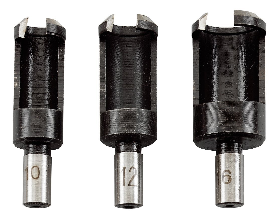 kwb 7069-00 Set of Tenon Cutters, 3 pcs